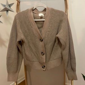 H&M rib knit cardigan